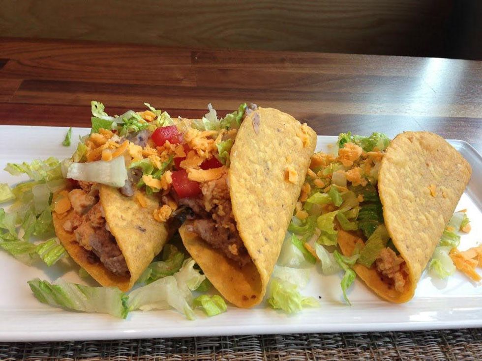 Amy, best brunches, March 2013, Triniti tacos