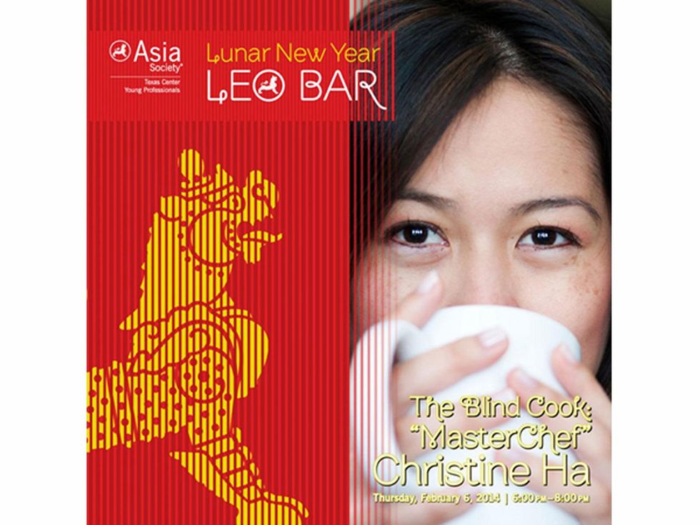 Amy Chien Lunar New Year January 2014 Christine Ha at Leo Bar