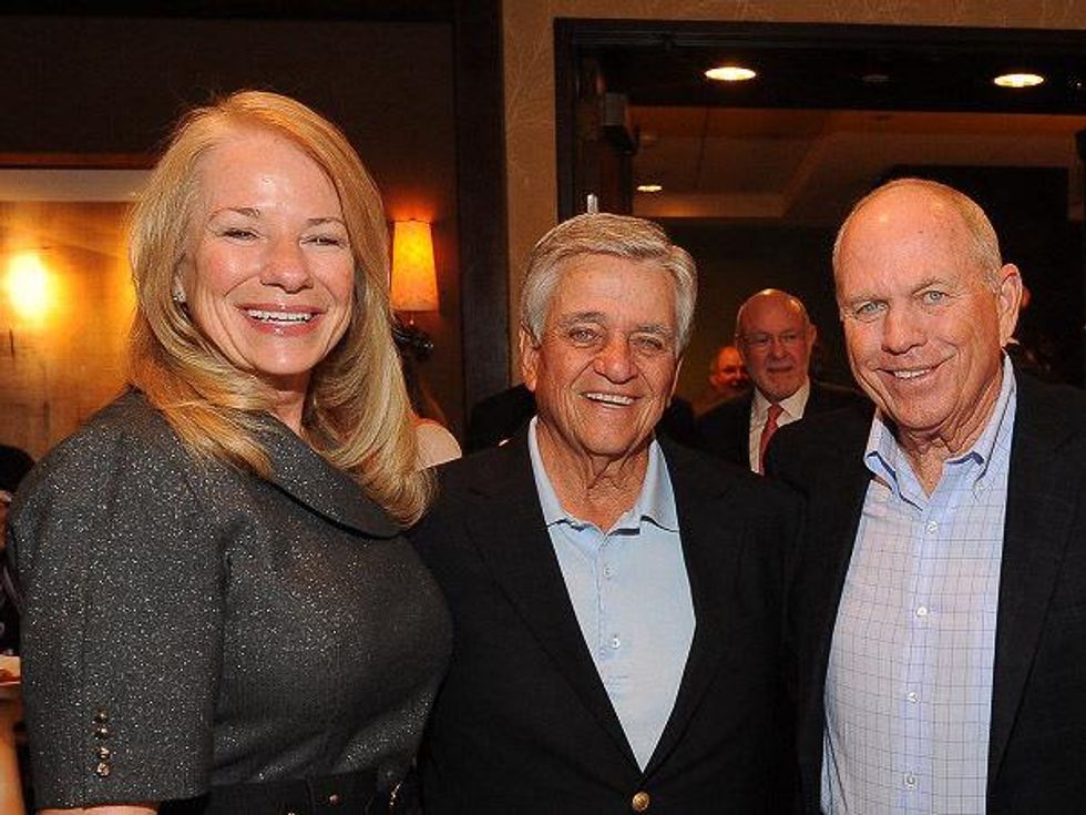An Evening with Golf Legends golf benefit, March 2013, Christy Harmon, underwriting chair Ned Torian, Butch Harmon