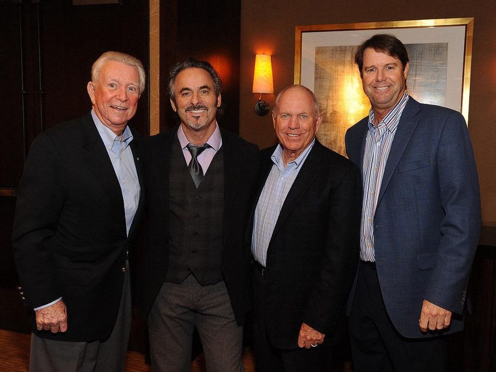 An Evening with Golf Legends golf benefit, March 2013, Ken Venturi, David Feherty, Butch Harmon and Paul Azinger