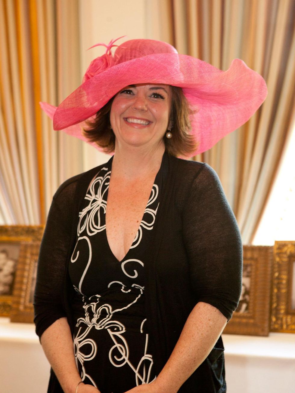 Andi Fry at Hats Off to Mothers March 2014