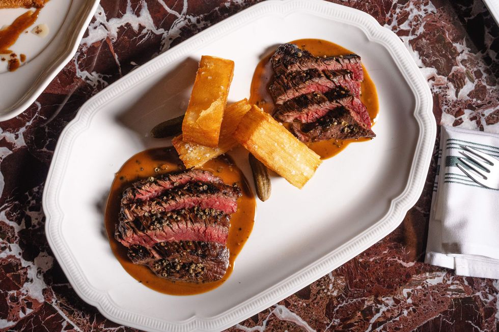 Andiron restaurant steak frites