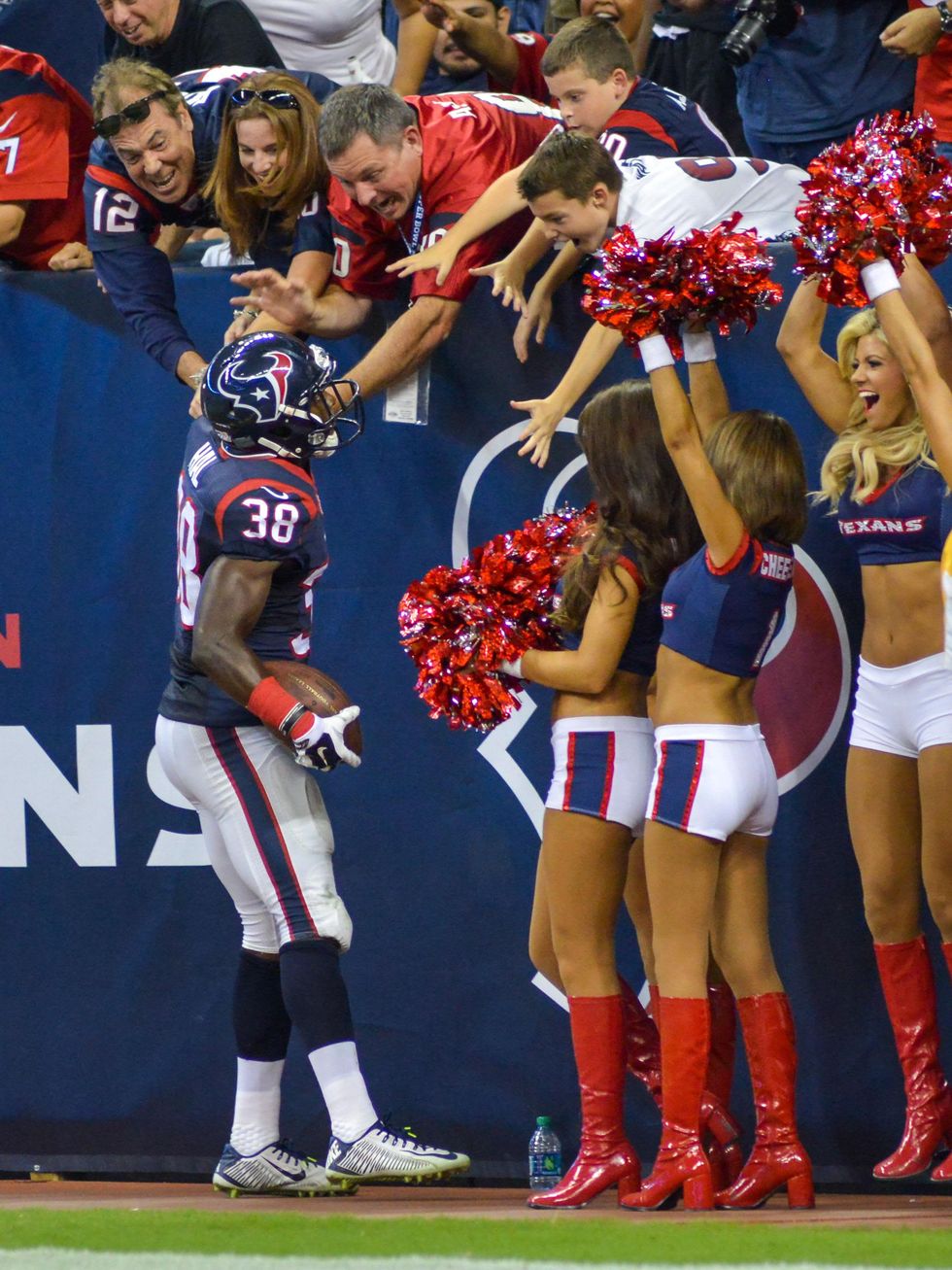 Andre Hal Texans 49ers celebrate
