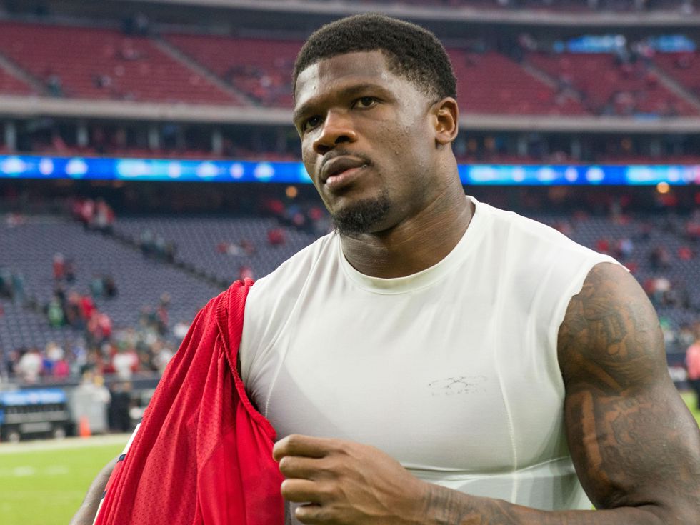 Andre Johnson Texans post