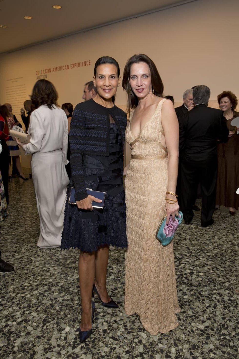 Andrea Fiunczynski, Aliyya Stude at Latin American Gala