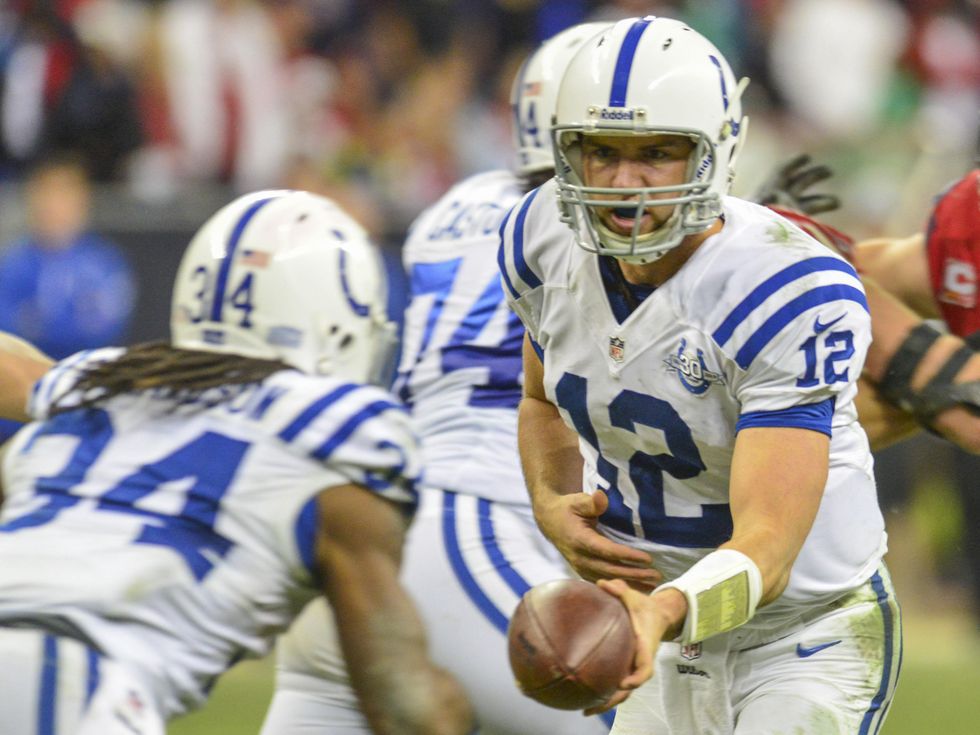 Andrew Luck Texans Colts