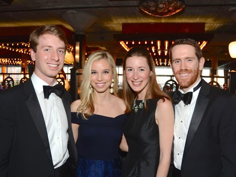 Andrew Thorington and Jennifer Spivack; Katherine and James Ormand at Da Camera Gala