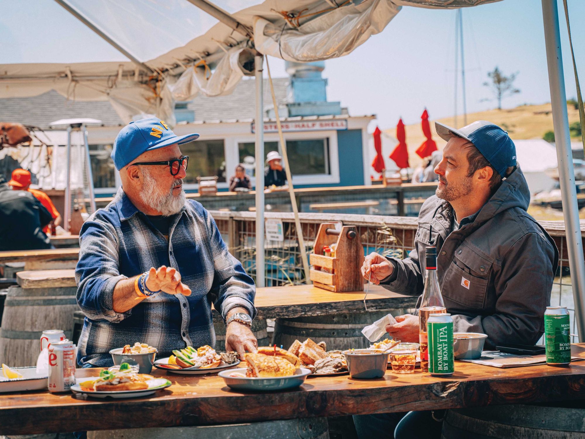 Andrew Zimmern and Barton Seaver