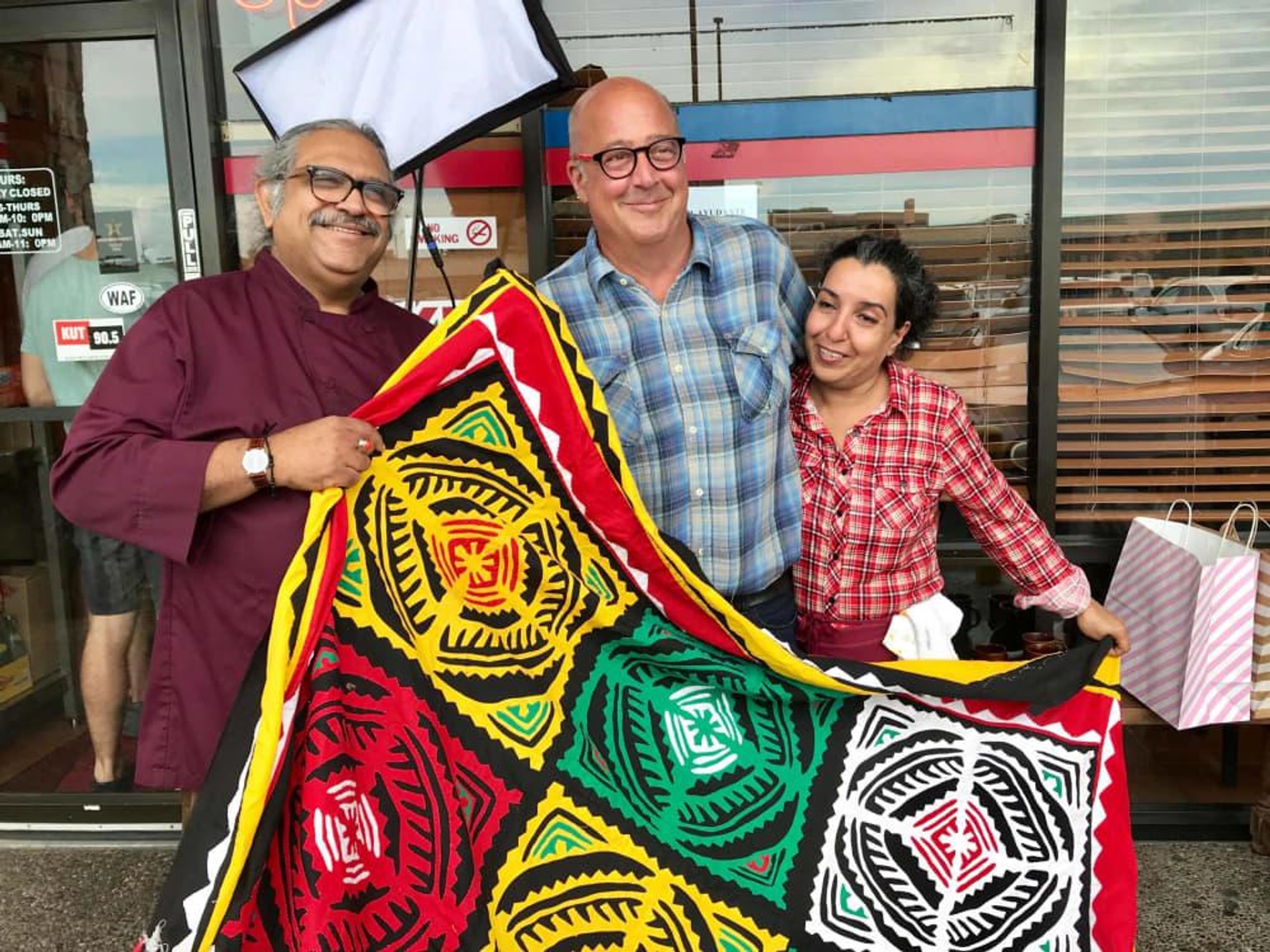 Andrew Zimmern Azra Kaiser Lashkari Himalaya