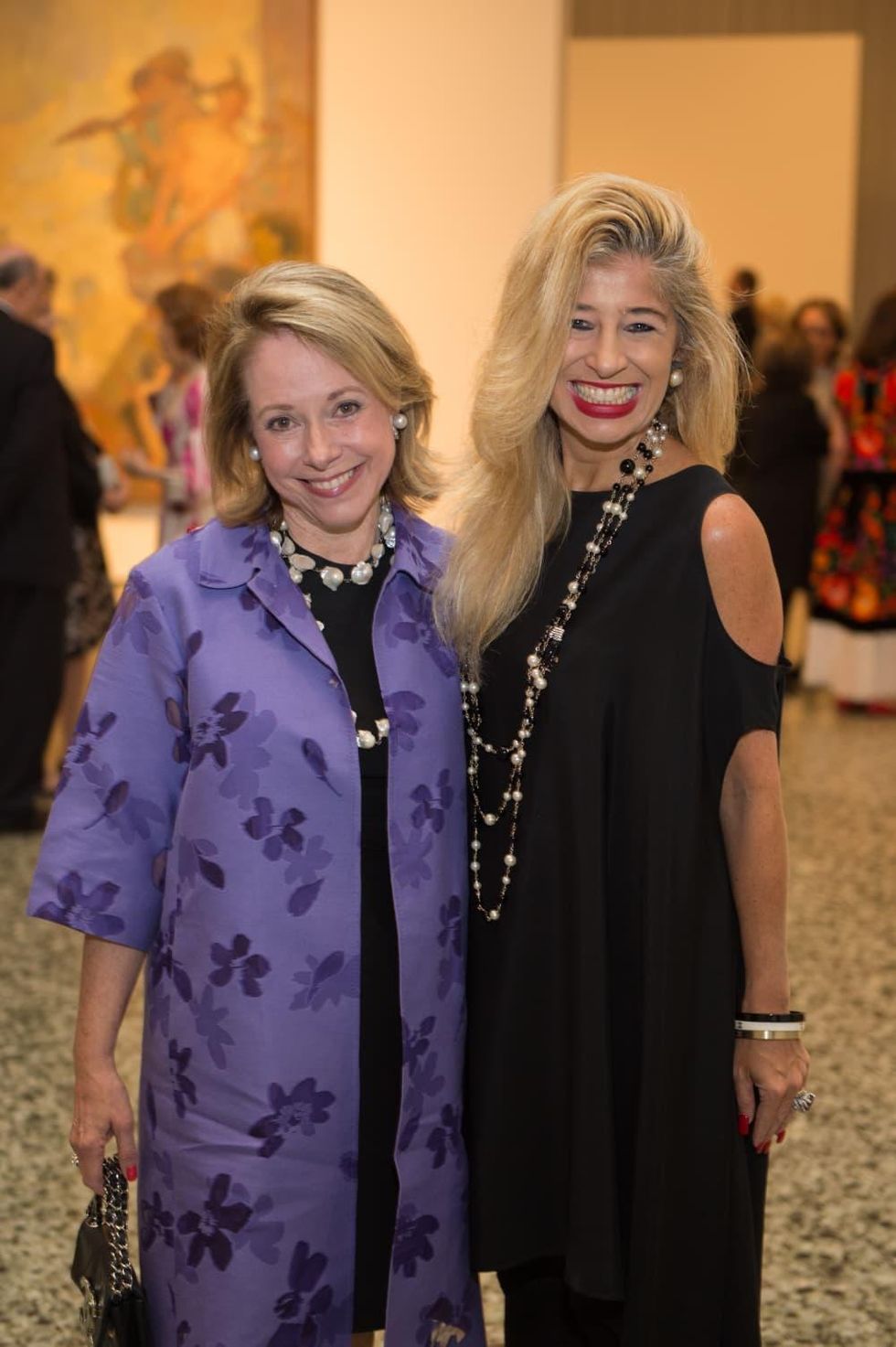 anet Tallerine, Sofia Adrogue at MFAH Mexican Modernism dinner