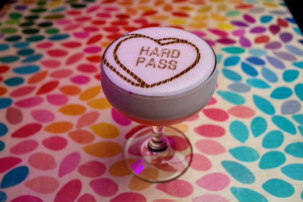 Angel Share HTX Valentine's cocktail