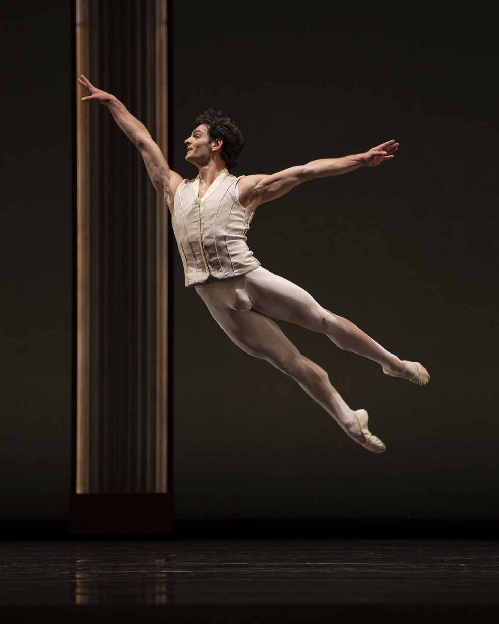Angelo Greco in Helgi Tomasson's Caprice.