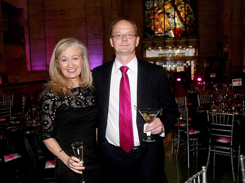 Anna Holliday and Carsten Westergaard at the Da Camera Gala April 2014