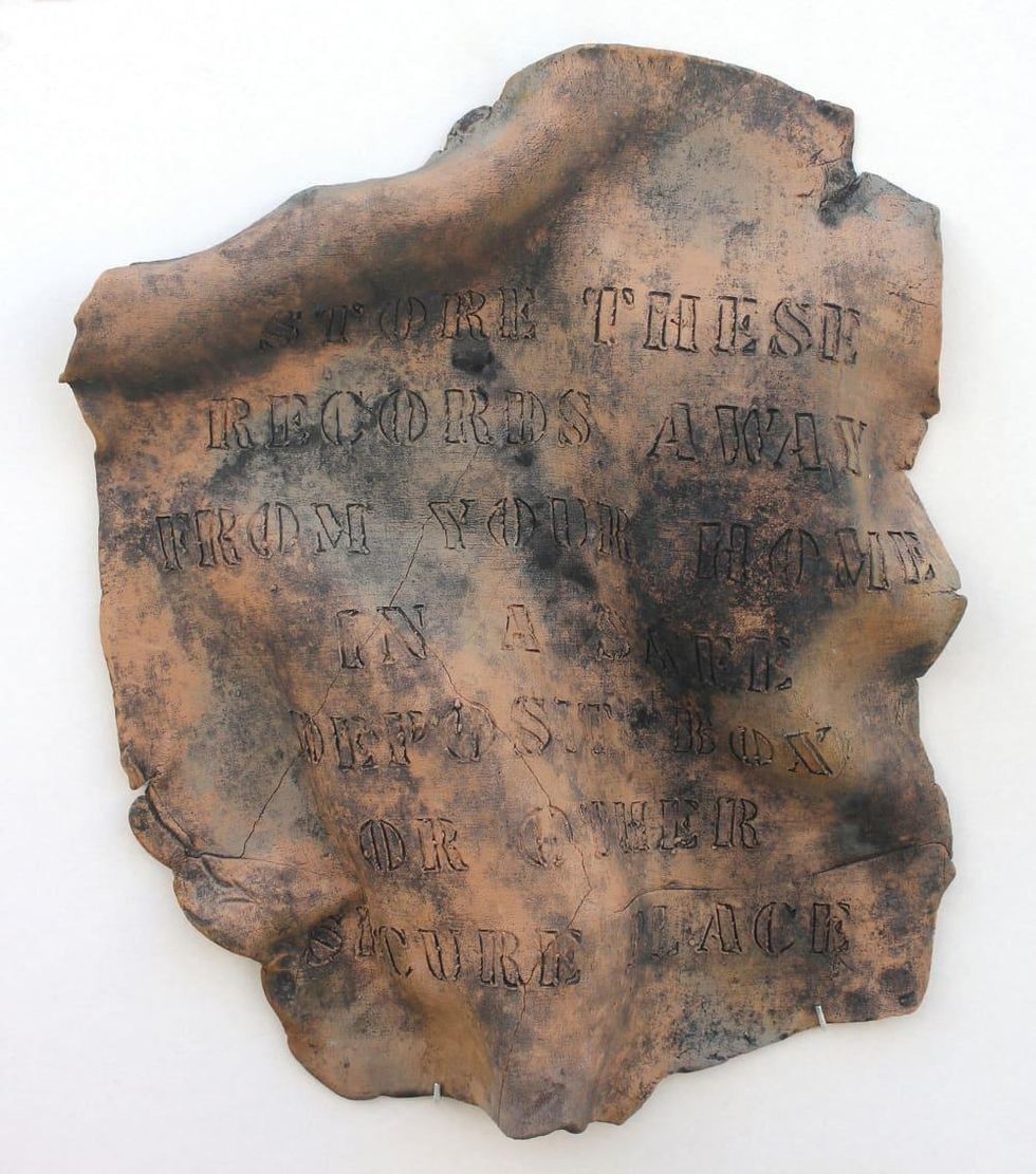 Anna Mayer, \u201cFireful of Fear: Store These Records in a Safe Deposit Box