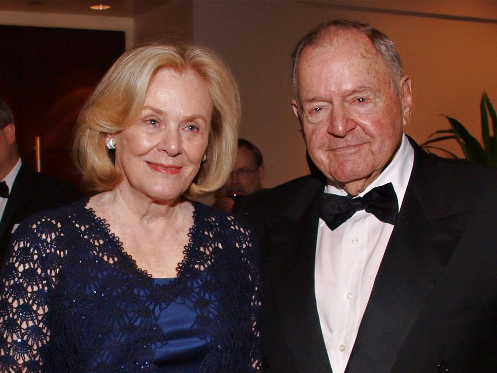 Anne and Charles Duncan at the Welch banquet October 2014