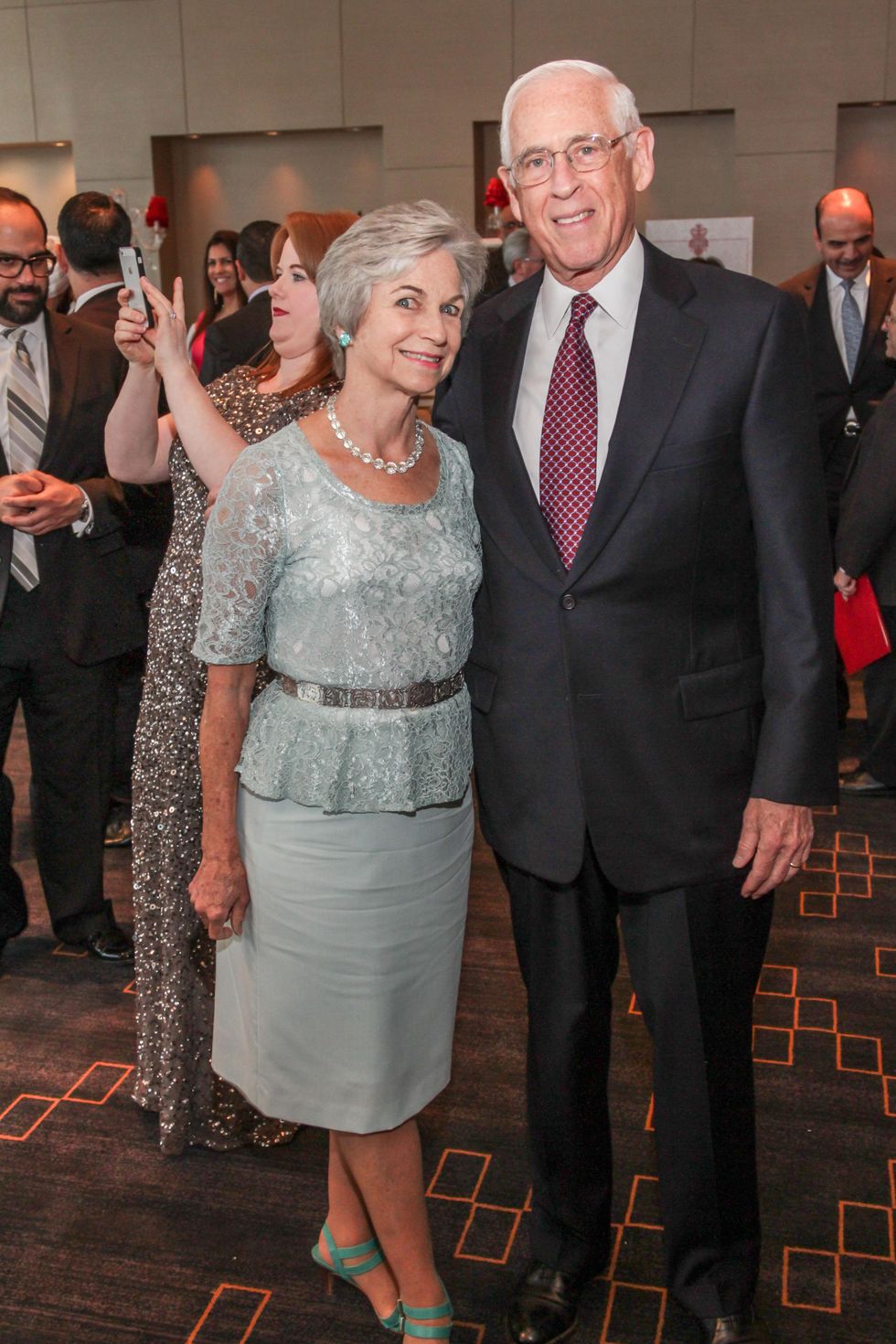 Anne and Dr. John Mendelsohn at the Interfaith Ministries Tapestry Gala May 2014