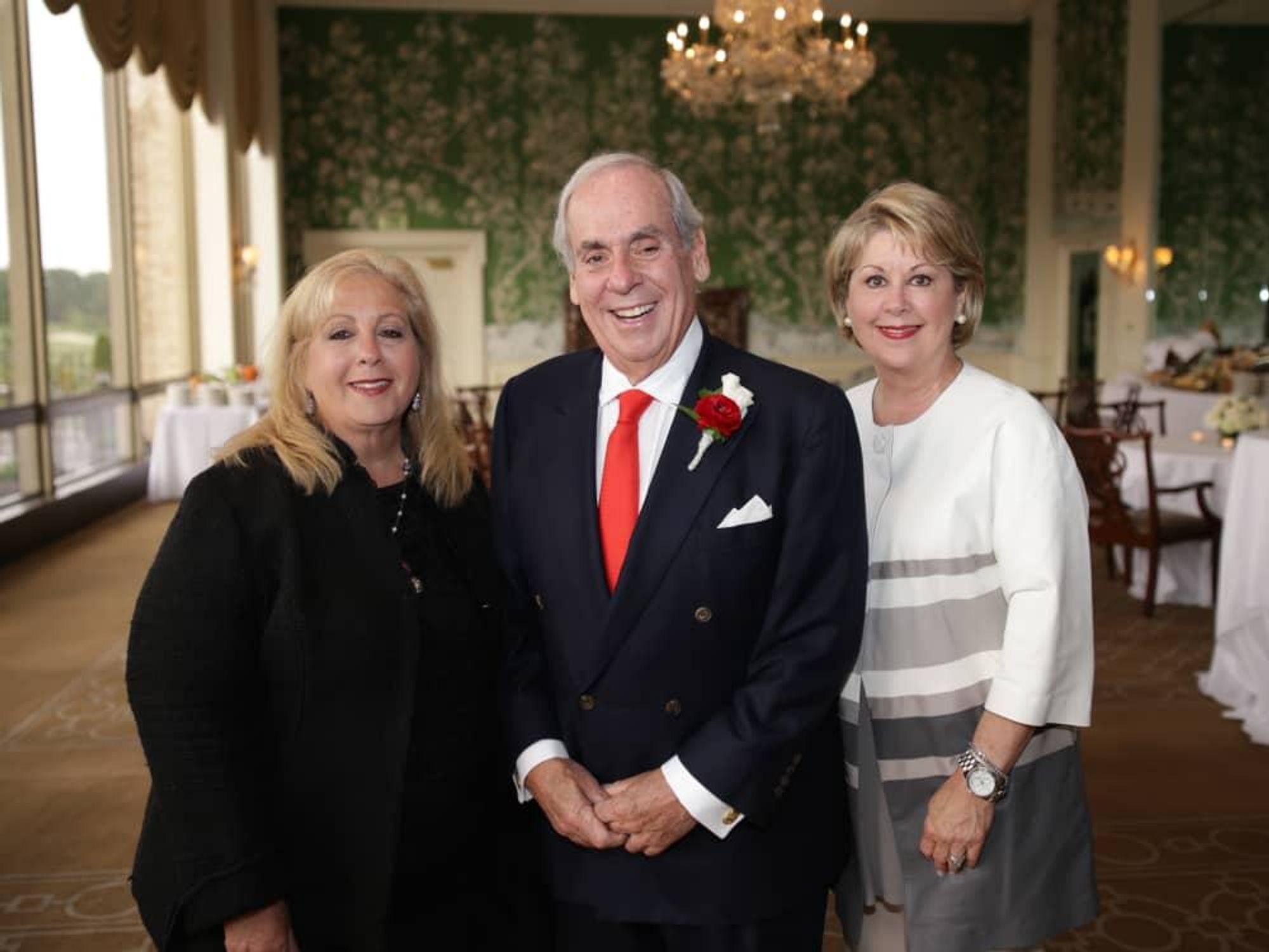 Anne Incorvia, John Daugherty, Cheri Fama at 50th anniversary celebration