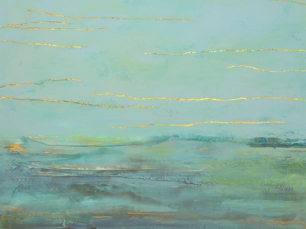 Annette Palmer: "Across the Miles" reception