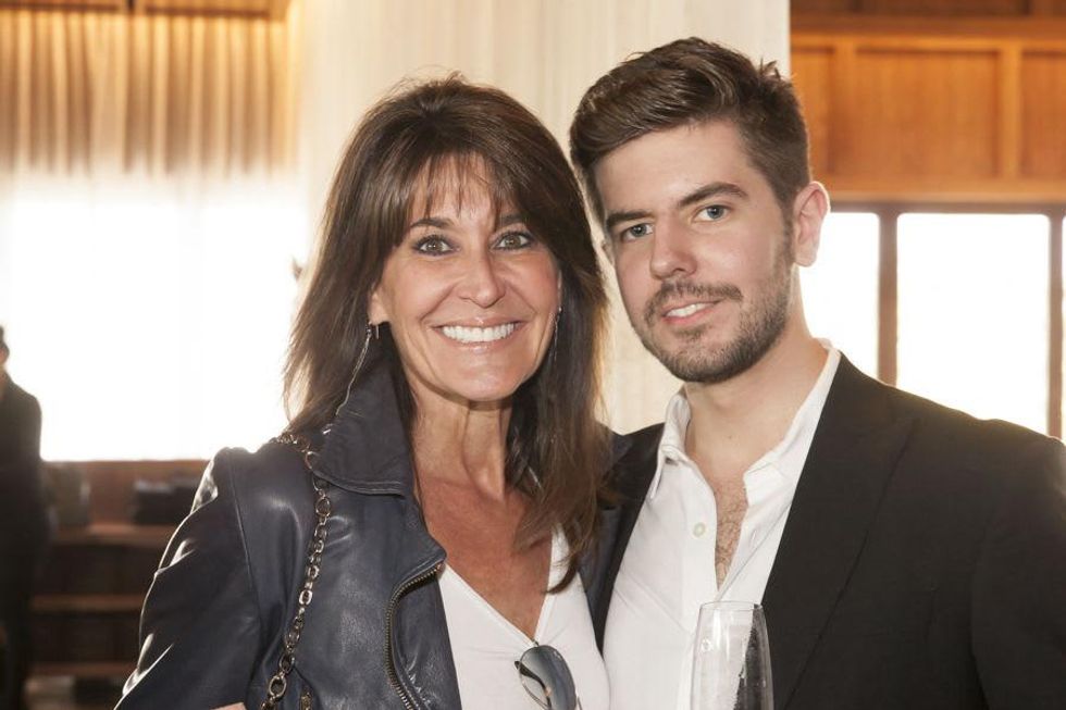 Annie Amante and Lennart Kulke at Neal Hamil's birthday party November 2014