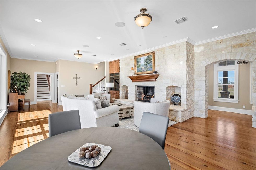 Another view of the living room of Rocking C Ranch at 2740 Flewellen Road