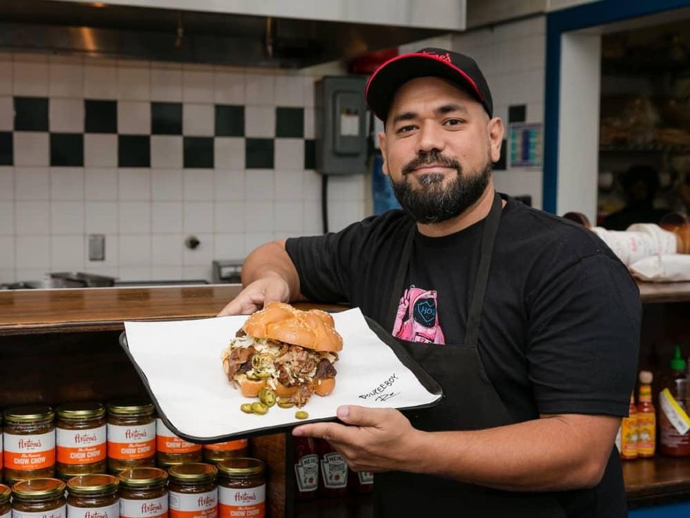 Antone's Donkeeboy RIP sandwich