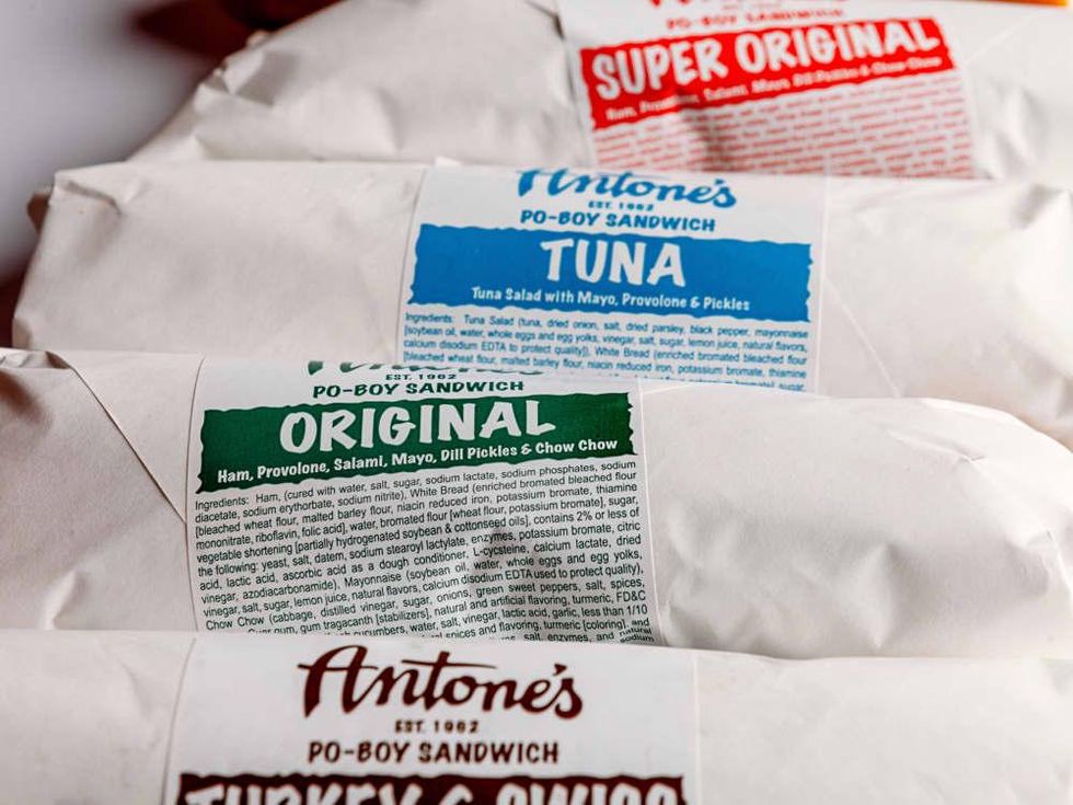 Antone's Po Boy sandwiches