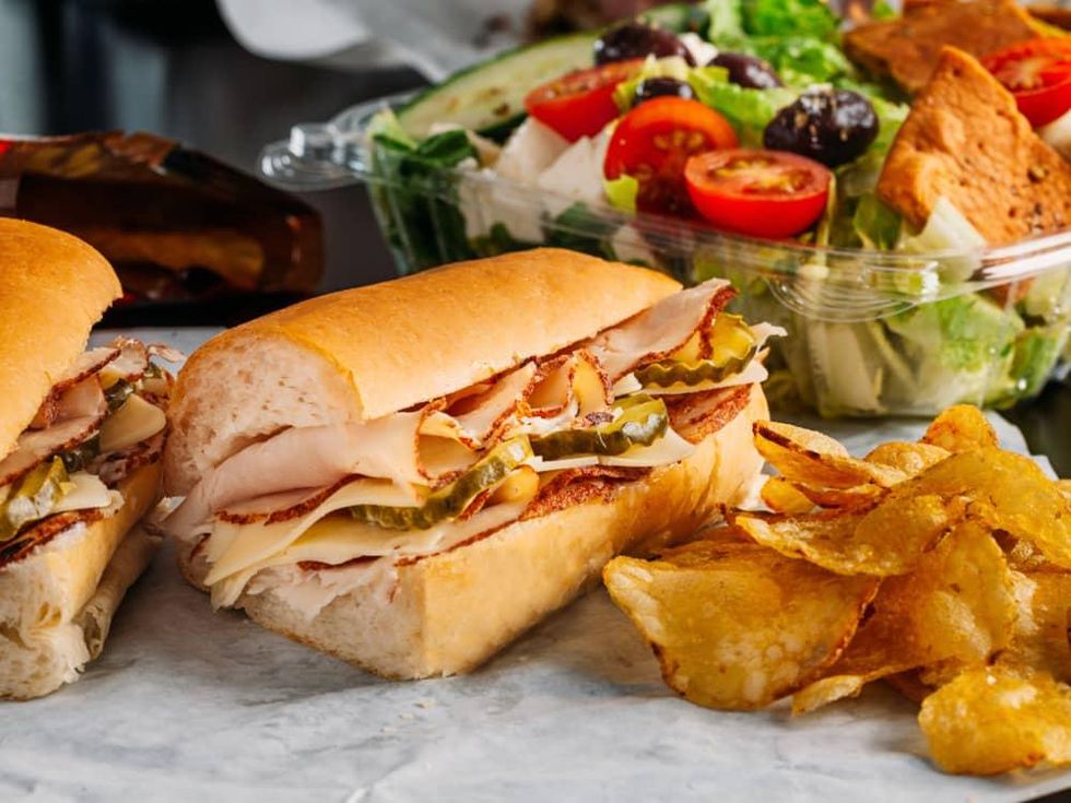 Antone's Po Boy turkey swiss