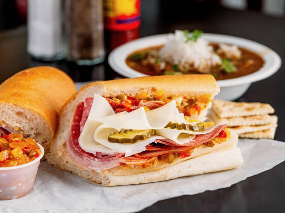 Antone\u2019s Famous Po\u2019 Boys Super Original sandwich