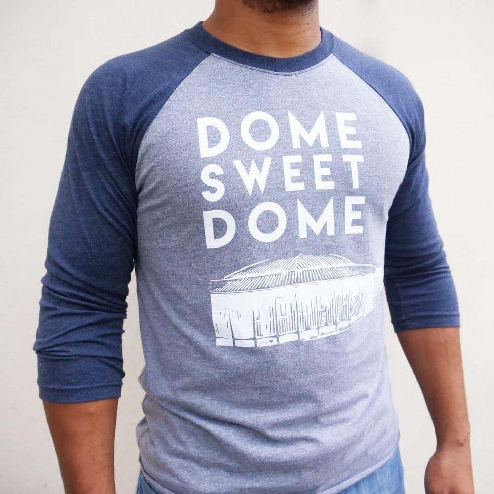 Anvil Dome Sweet Dome baseball T-shirt at LAUNCH pop-up shop