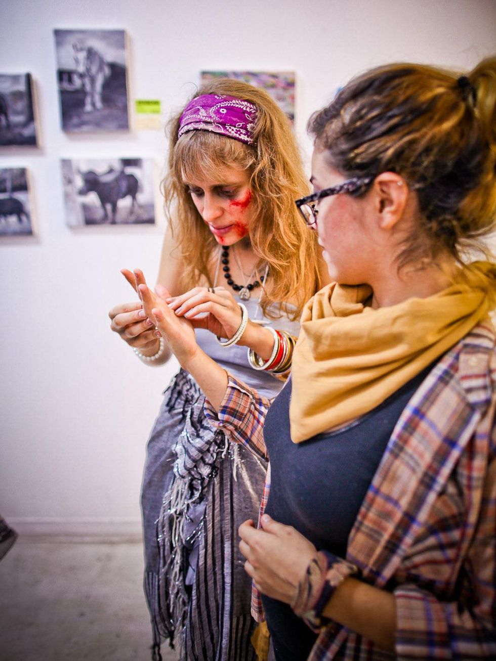 Apocalypse Ball September 2013 Apocalyptic fortune telling by Blair Knowles