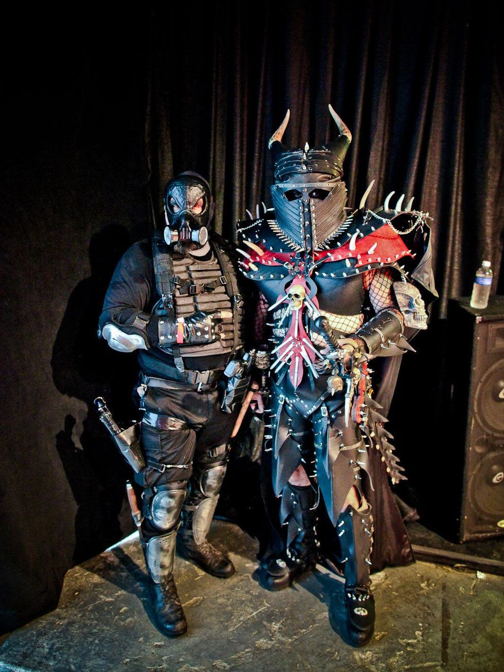 Apocalypse Ball September 2013 Jason Harris and Aiden Faolan