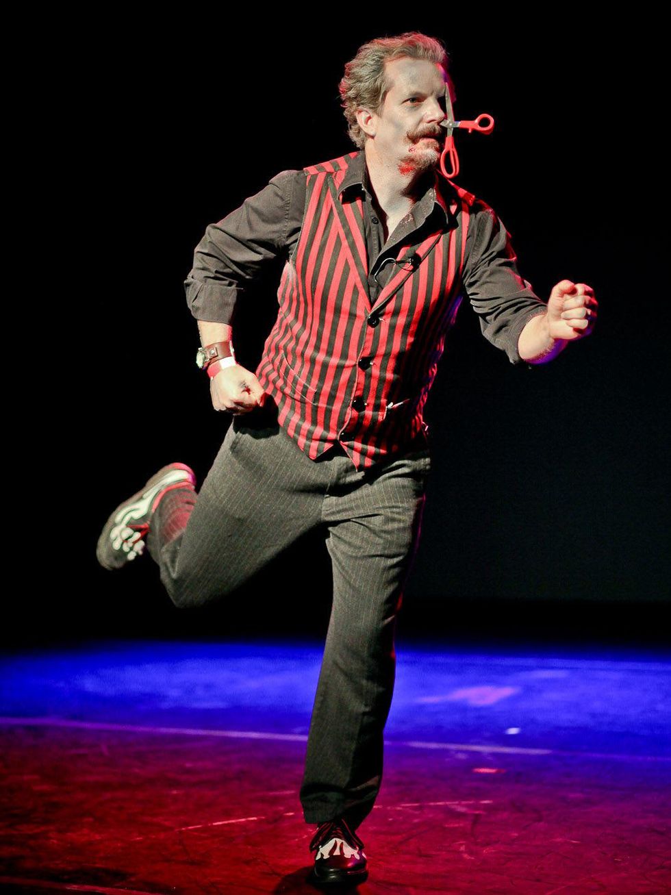 Apocalypse Ball September 2013 scissors man