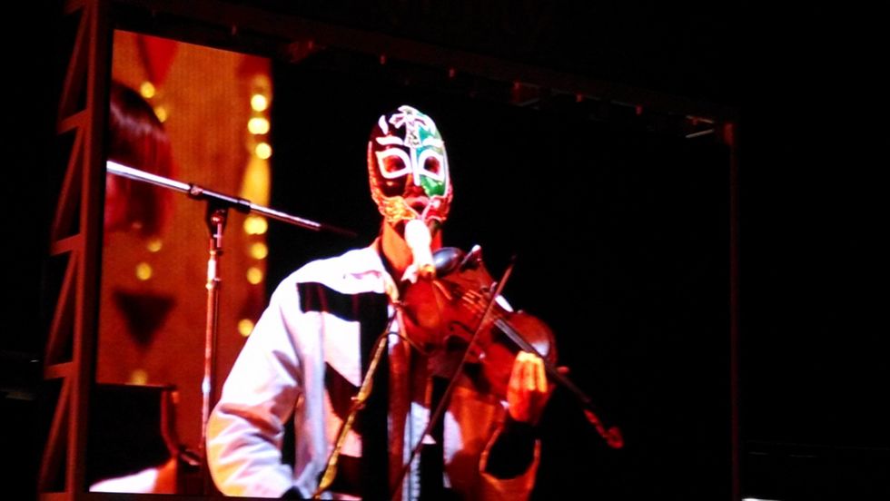 Arcade Fire The Woodlands April 2014