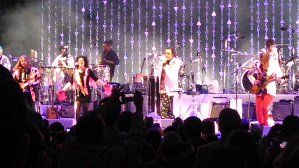 Arcade Fire The Woodlands April 2014