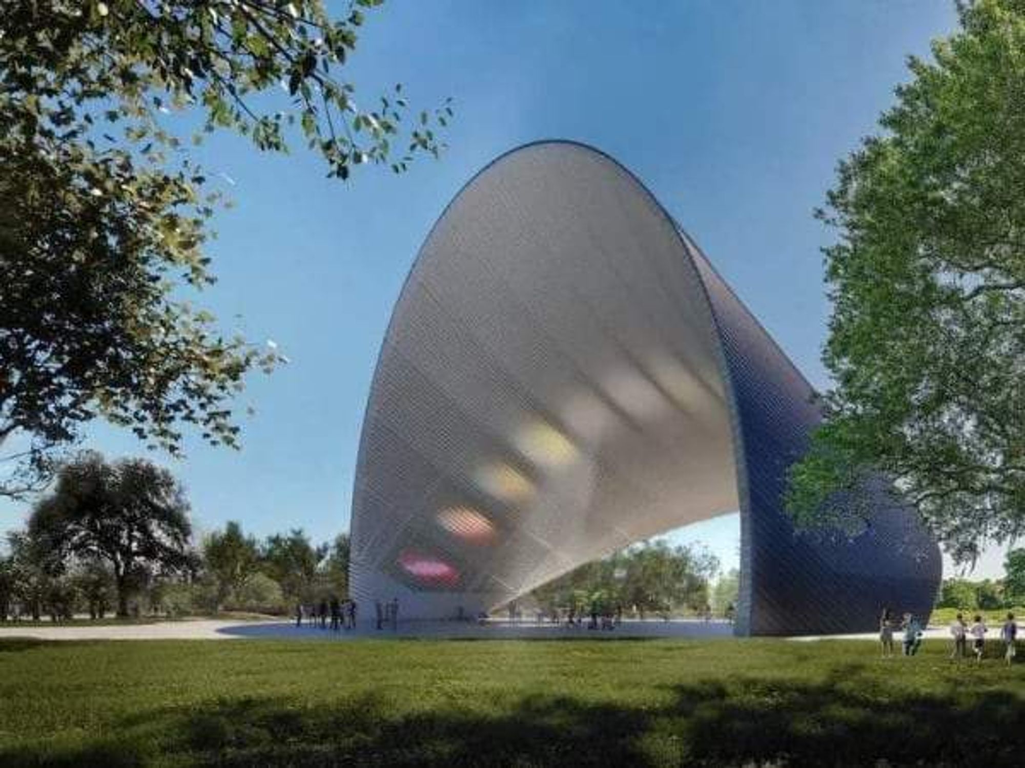 Arch of Time art installation