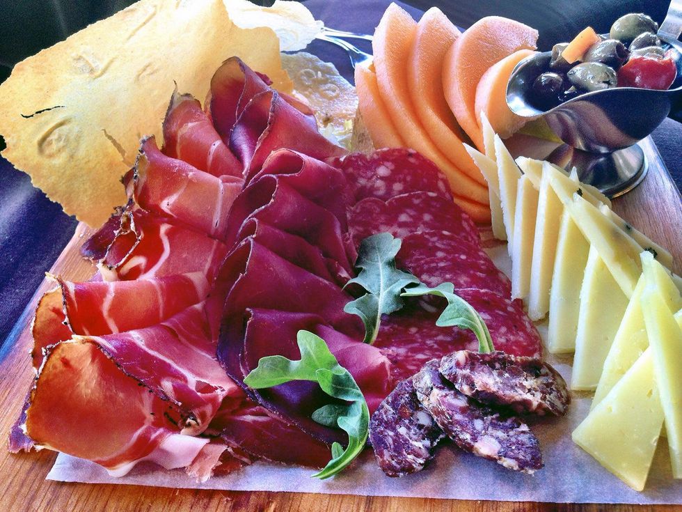 Arcodoro antipasta offerings