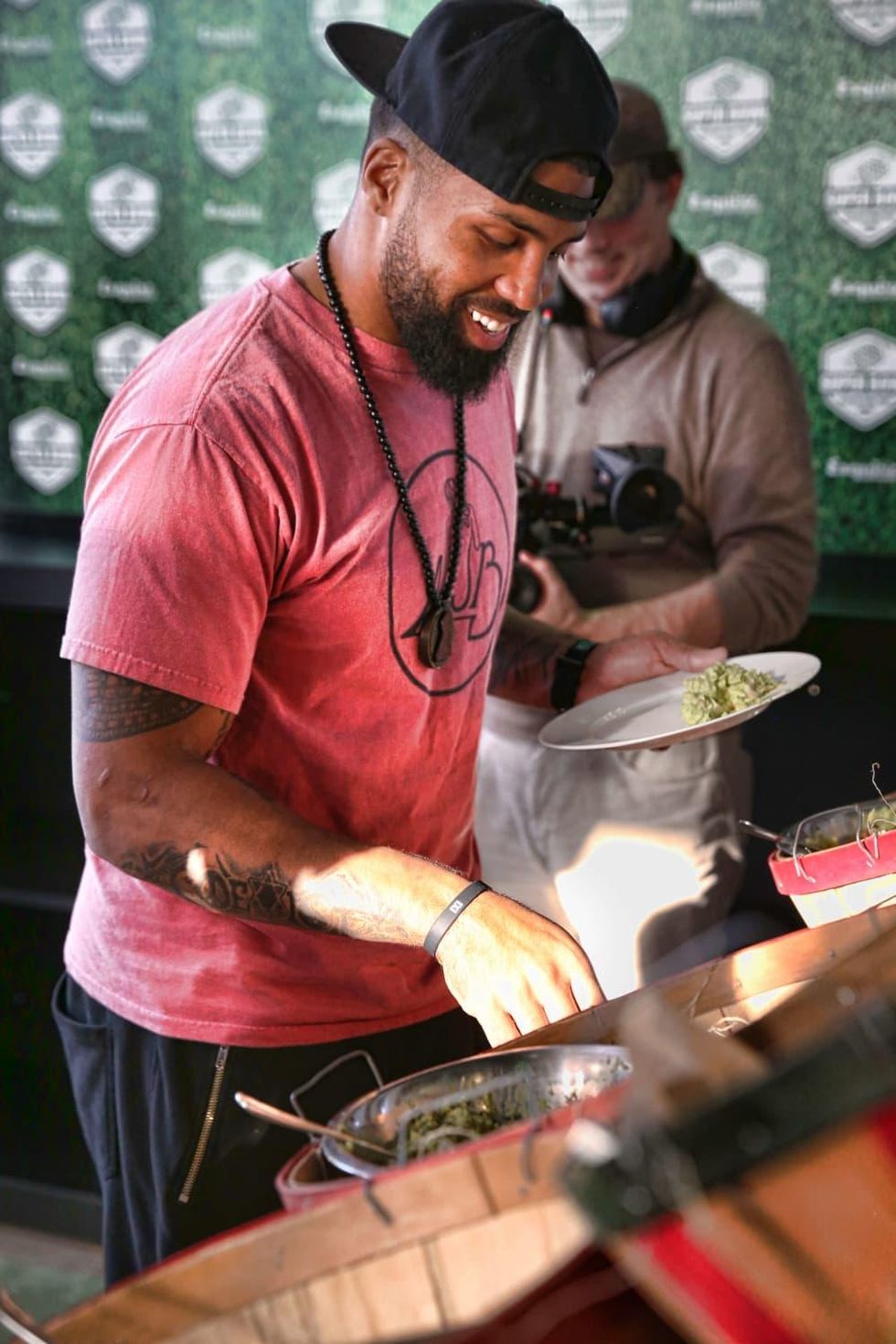 Arian Foster at Avocado Bowl