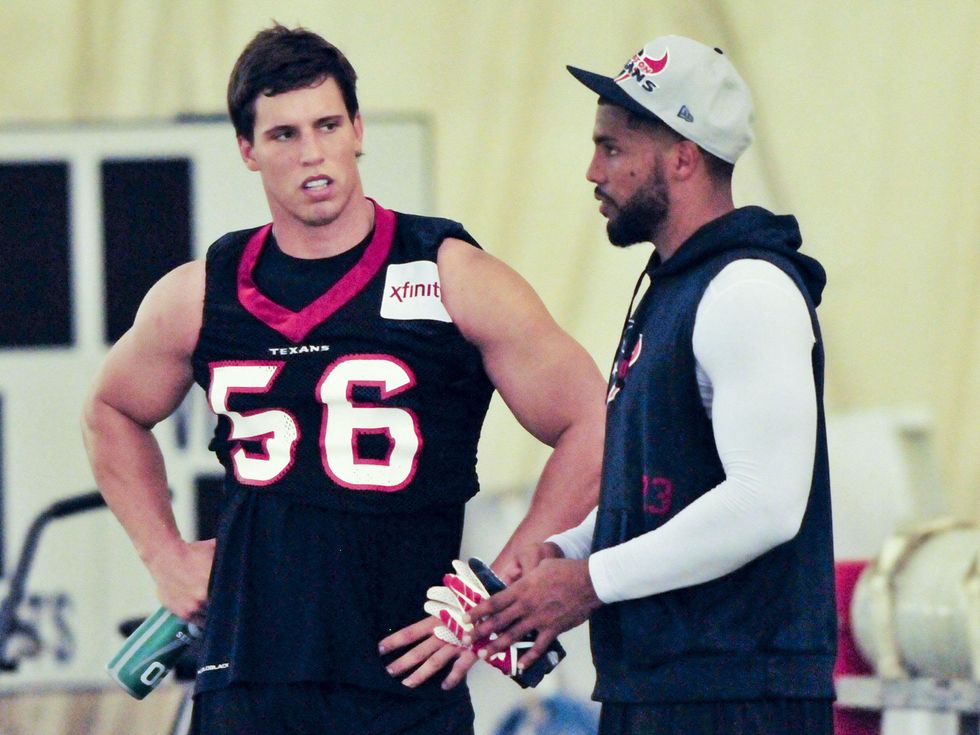 Arian Foster Brian Cushing Texans