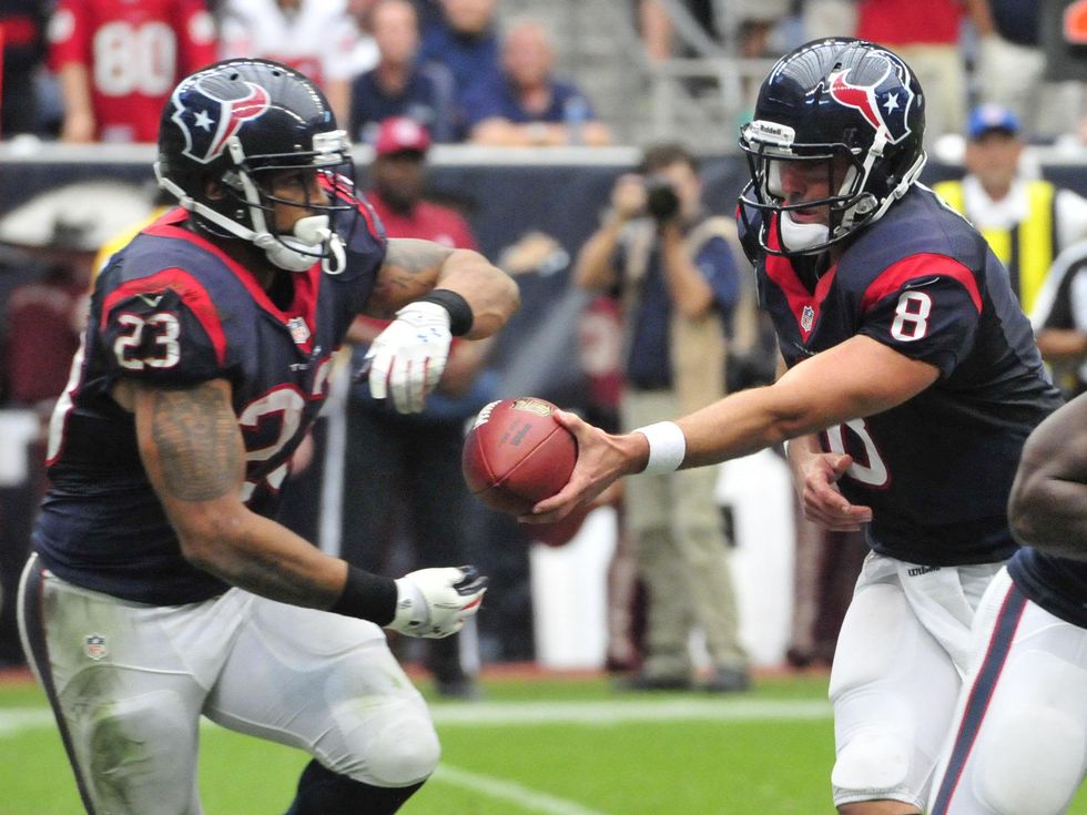 Arian Foster Seahawks run