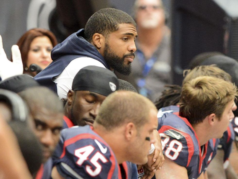 Arian Foster sideline Texans
