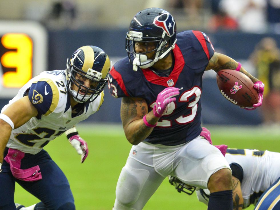 Arian Foster Texans Rams