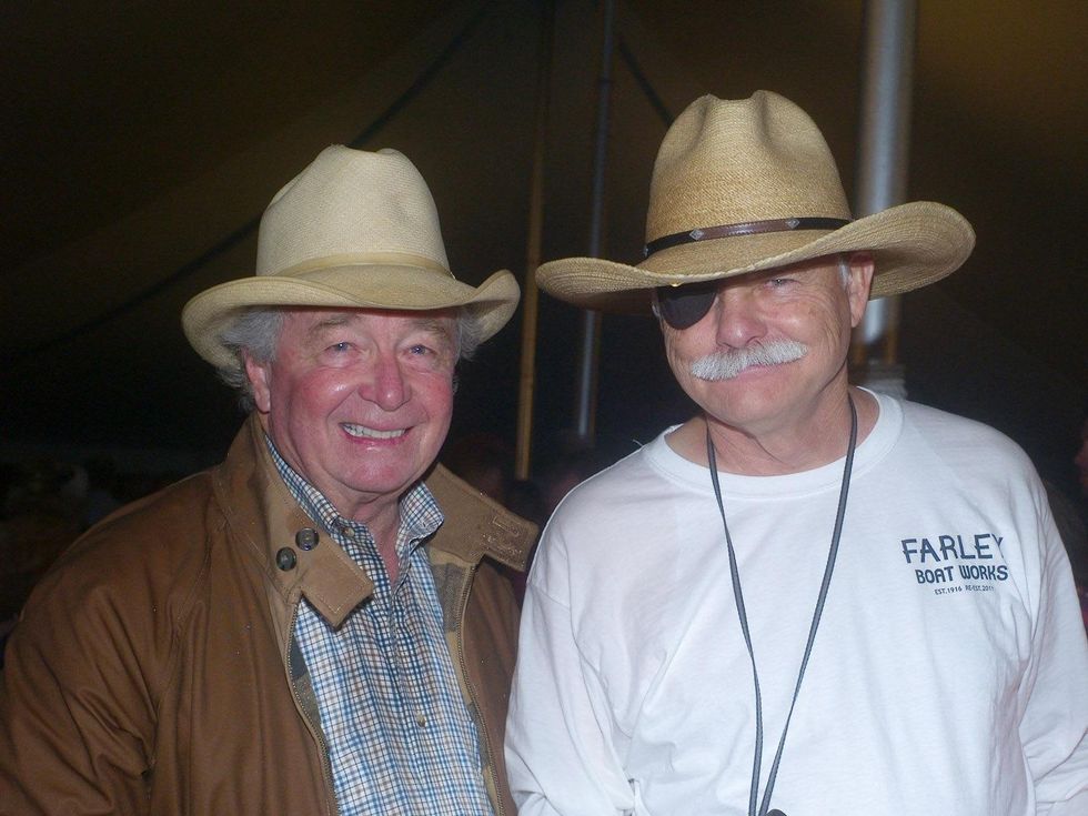 Armand Bayou Nature Center Gala May 2013 Dick DeGuerin and Rick Pratt