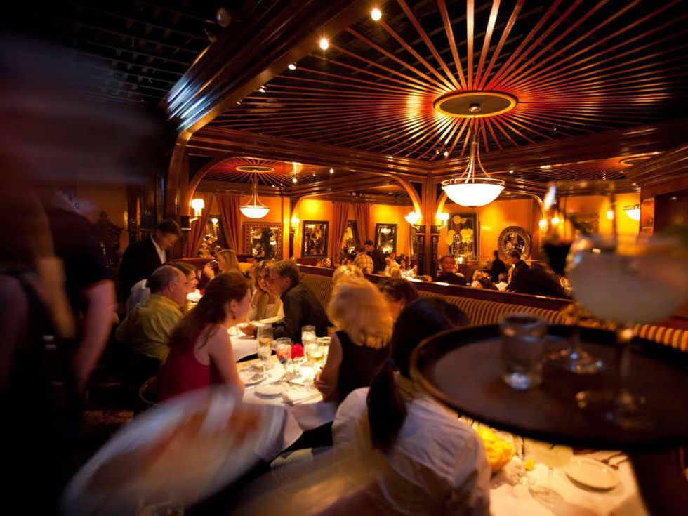 Armandos of Houston interior dining room with people_January 2014