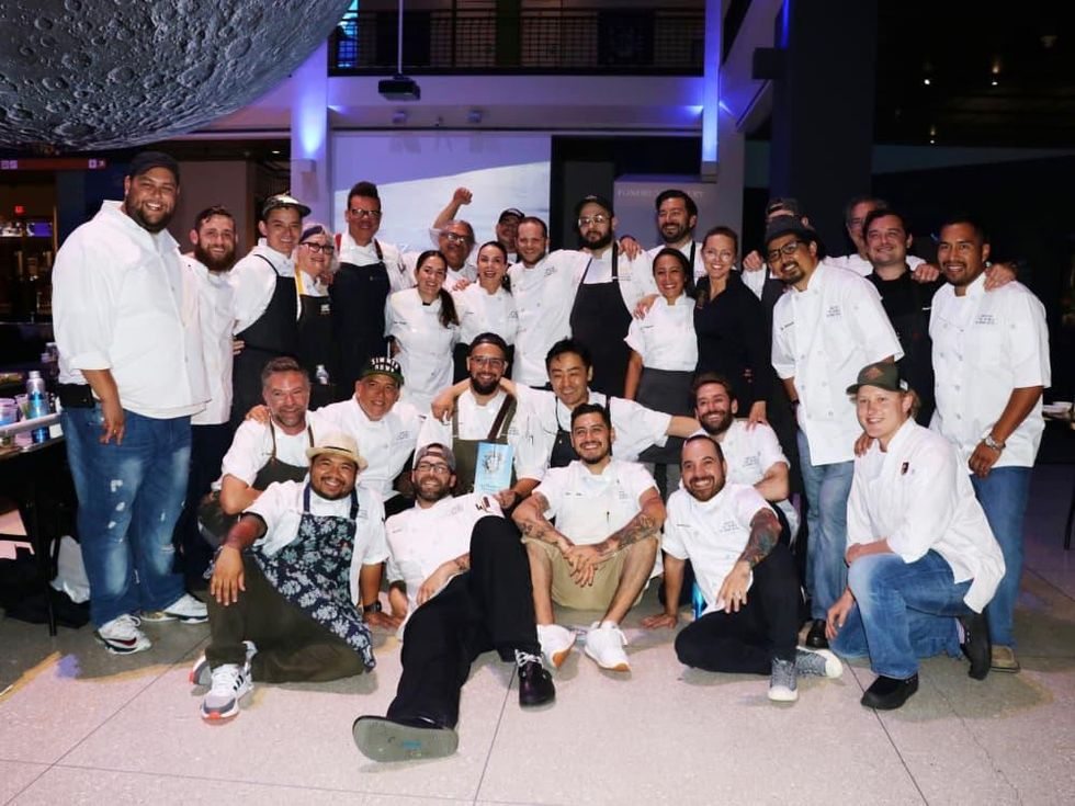 Around the World in 10,000 bites chef team