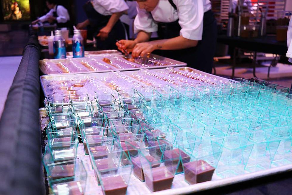 Around the World in 10,000 bites plating