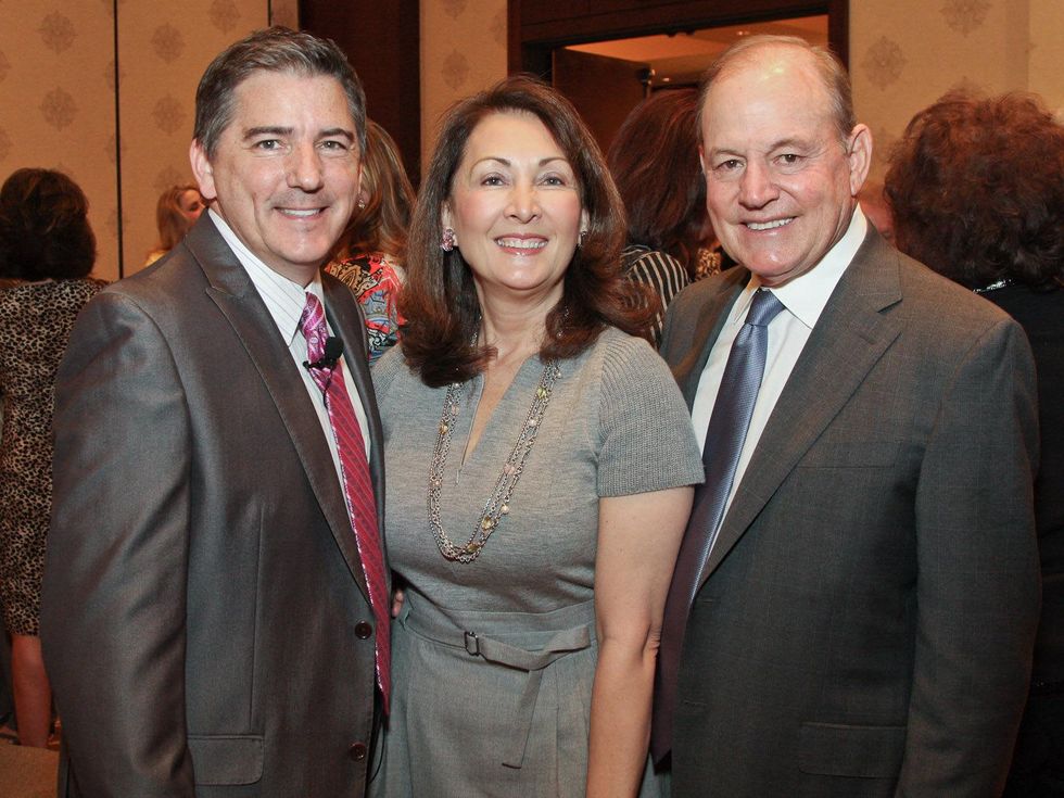 Arrow Luncheon, February 2013, Mark Tennant, Penny Loyd, Paul Loyd