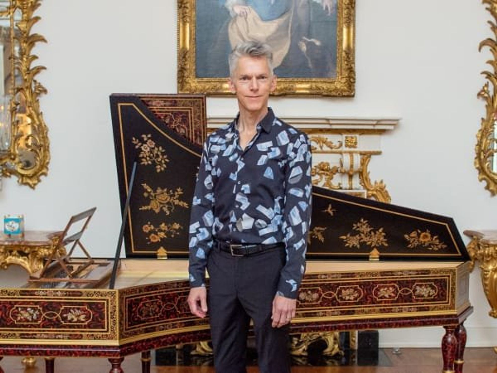 Ars Lyrica - Matthew Dirst and harpsichord