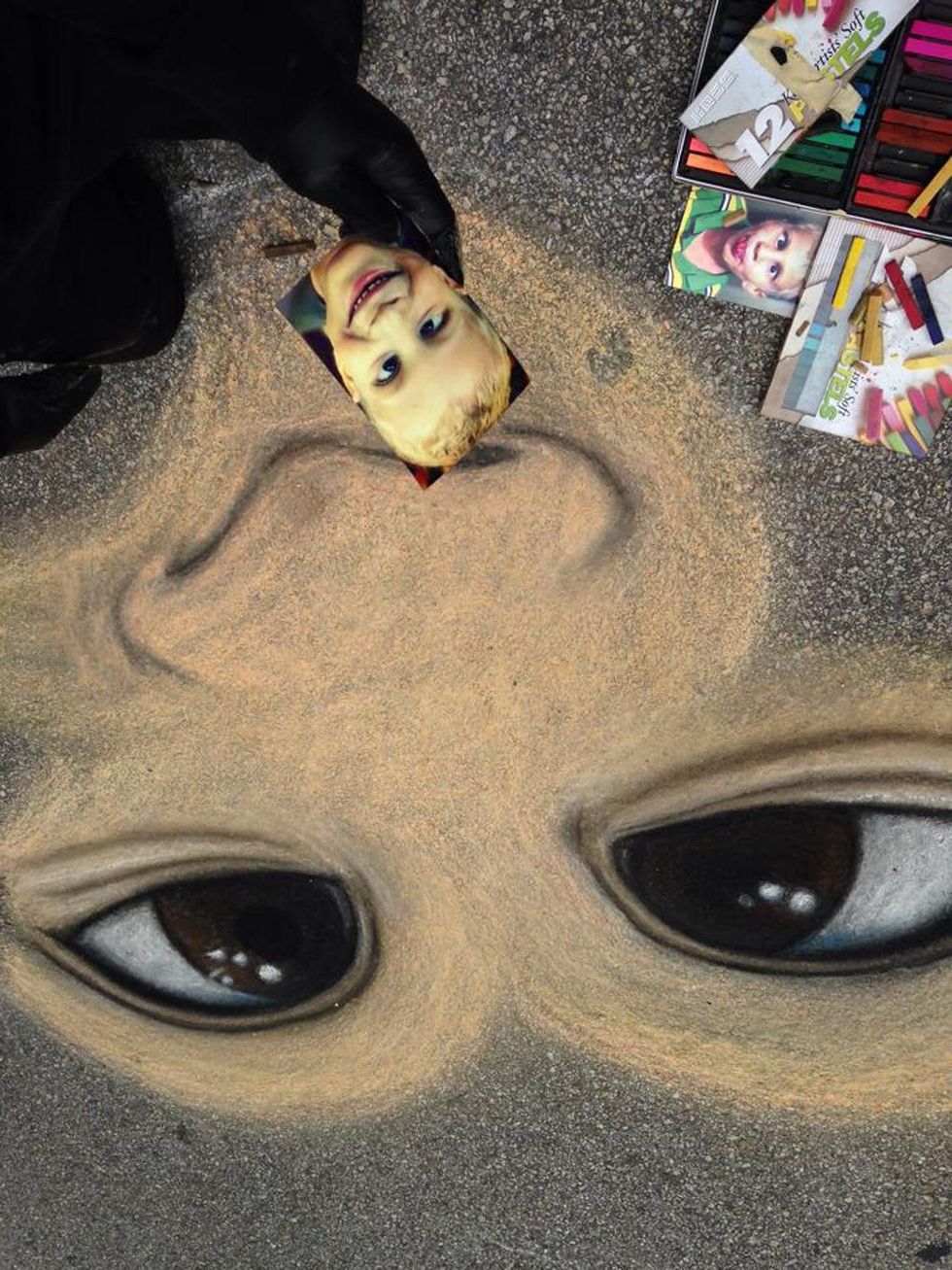 art by Bryan Higgins at Via Colori November 2013