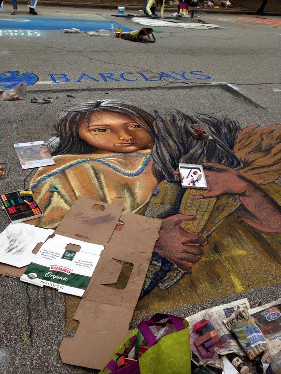 art by Ruben Martinez Arriaga at Via Colori November 2013