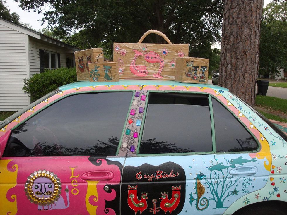 Art Car Parade Houston new cars may 2013 Sam VanBibber